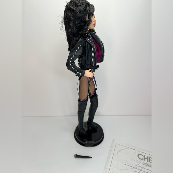 ❌SOLD❌Barbie Collector Black Label Cher Bob Mackie Doll K7903 OOB Damaged Box - Picture 15 of 15